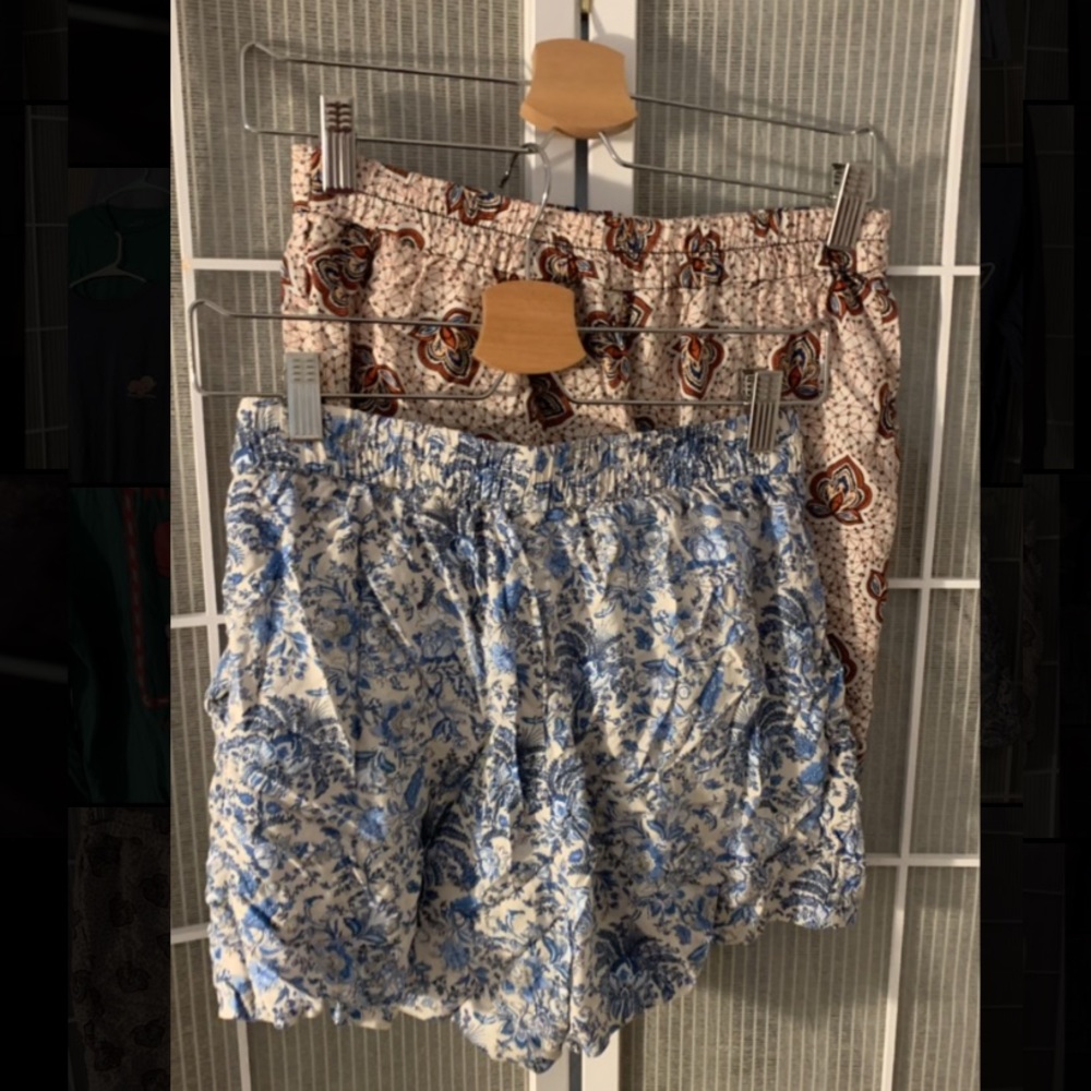 FLORAL PRINTED SHORTS 🌸